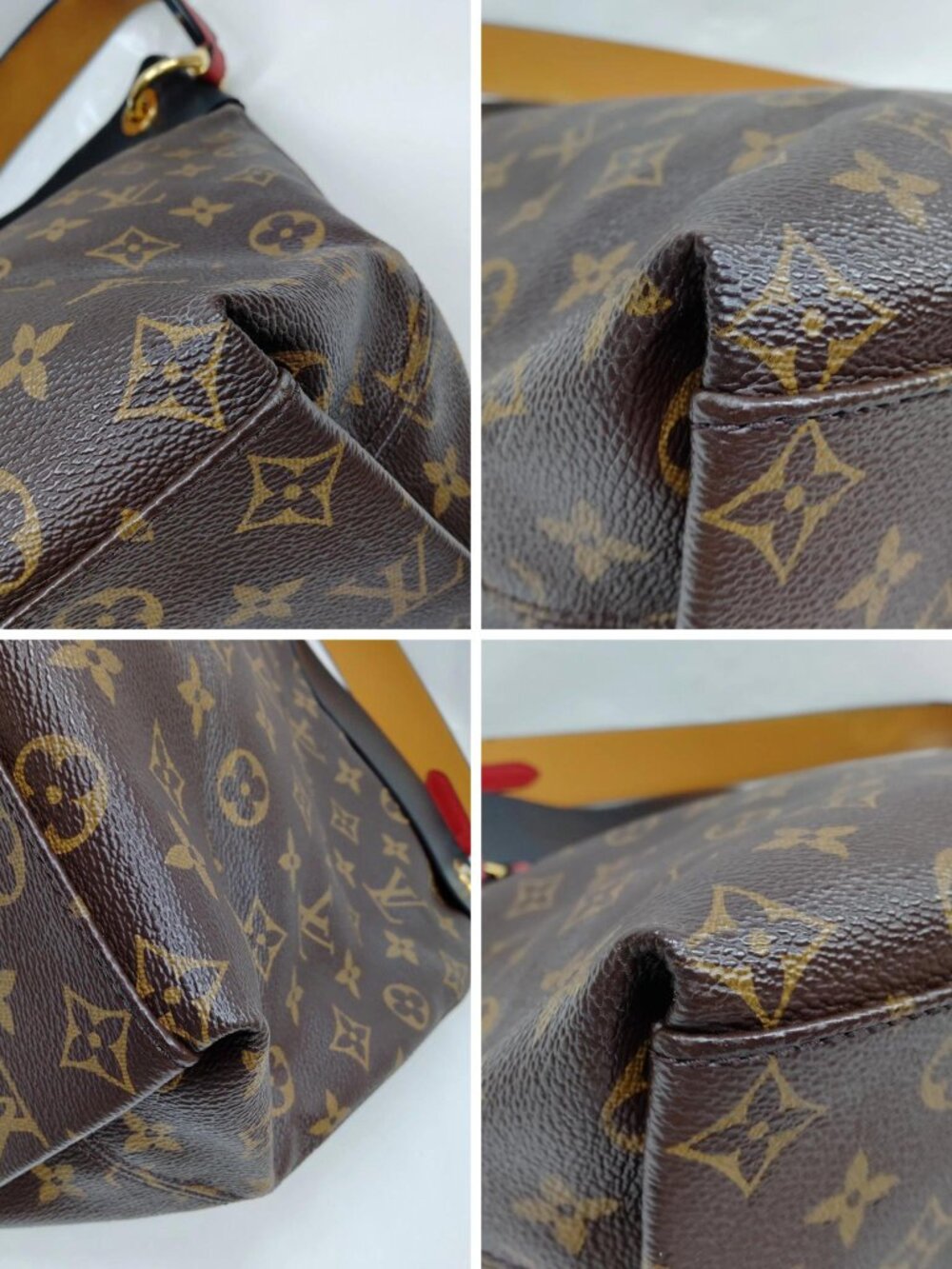 Authentic Louis Vuitton Tuileries Hobo Monogram Canvas Shoulder Bag - Picture 8 of 16